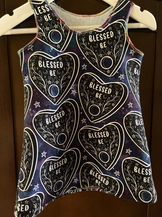 3-6m Blessed Be A line dress